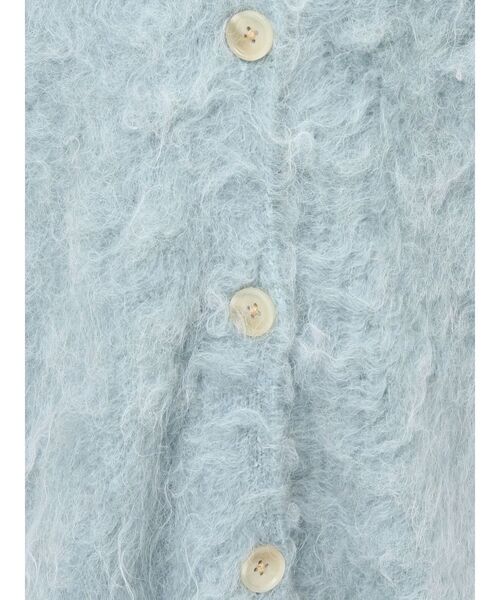 Ungrid(アングリッド)の「【WEB限定】カラールーズニットカーデ(カーディガン/ボレロ・レディース・レッド/ライトグレー/オフホワイト/ブルー/イエロー・FREE)」の7枚目の写真