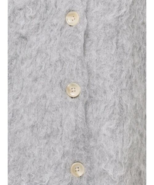 Ungrid(アングリッド)の「【WEB限定】カラールーズニットカーデ(カーディガン/ボレロ・レディース・レッド/ライトグレー/オフホワイト/ブルー/イエロー・FREE)」の6枚目の写真