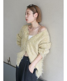 Ungrid | 【WEB限定】カラールーズニットカーデ(カーディガン/ボレロ)