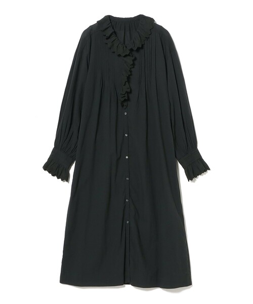 24aw BEAMSBOY ユーロヴィンテージフリルワンピース コットン100% 24aw BEAMSBOY ユーロヴィンテージフリルワンピース コットン100