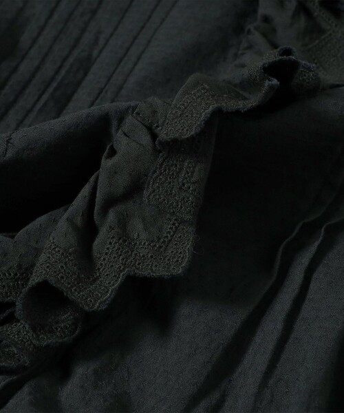 BEAMS BOY（ビームスボーイ）の「ユーロ ヴィンテージ フリル ワンピース（ワンピース・レディース・オフホワイト/ブラック・ONE SIZE）」の20枚目の写真