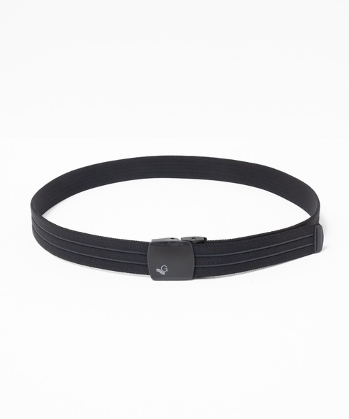 GEVAERT（ゲバルト）の「Ｇevaert 35mmダブルライン ストレッチベルト（ベルト・メンズ・ネイビー/ベージュ/ブラック・FREE）」の6枚目の写真