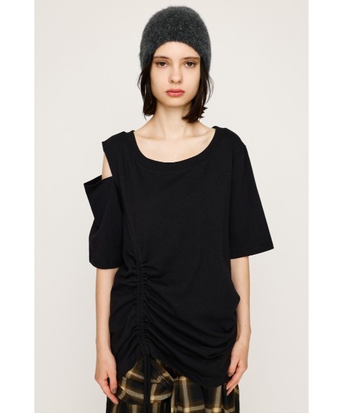 ⭐︎超美品⭐︎minimal sheerシャツ S-LL】一枚でサマ見え チュールドッキングシャツ（シャツ