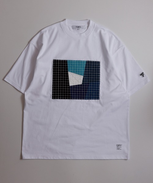 FDMTL（ファンダメンタル）の「FDMTL/ファンダメンタル/PATCH TEE（Tシャツ/カットソー・メンズ・ネイビー/ホワイト・3/2/4）」の3枚目の写真