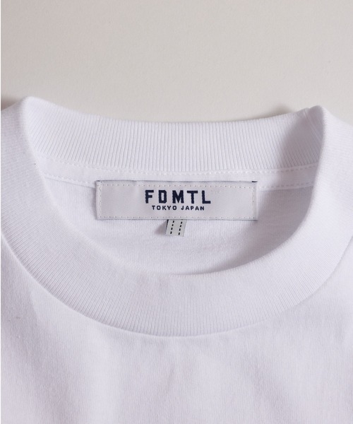 FDMTL（ファンダメンタル）の「FDMTL/ファンダメンタル/PATCH TEE（Tシャツ/カットソー・メンズ・ネイビー/ホワイト・3/2/4）」の4枚目の写真