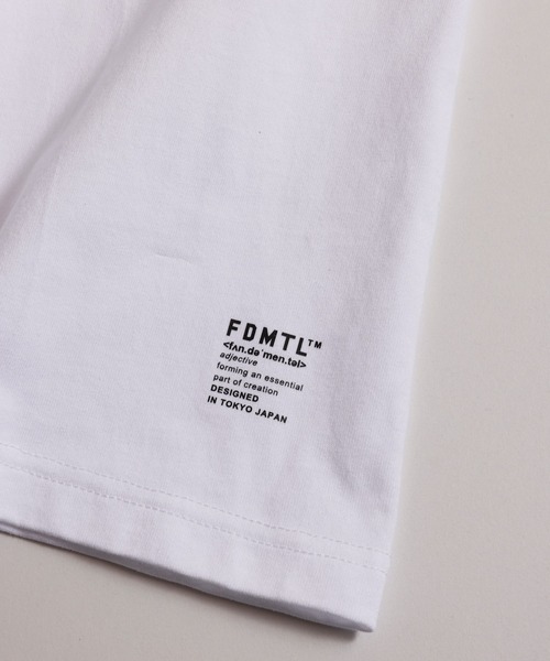 FDMTL（ファンダメンタル）の「FDMTL/ファンダメンタル/PATCH TEE（Tシャツ/カットソー・メンズ・ネイビー/ホワイト・3/2/4）」の6枚目の写真