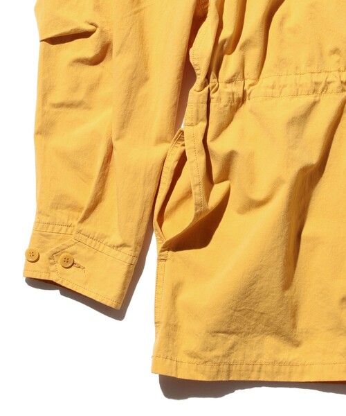 BEAMS PLUS(ビームスプラス)の「ハイデンシティ クロス ガーメントダイ アノラック パーカー(ブルゾン・メンズ・ラベンダー/ミント/レッド系その他/オレンジ系その他4・M/L/XL/S)」の6枚目の写真