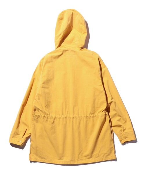 セール】ハイデンシティ クロス ガーメントダイ アノラック パーカー
