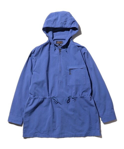 BEAMS PLUS(ビームスプラス)の「ハイデンシティ クロス ガーメントダイ アノラック パーカー(ブルゾン・メンズ・ラベンダー/ミント/レッド系その他/オレンジ系その他4・M/L/XL/S)」の18枚目の写真