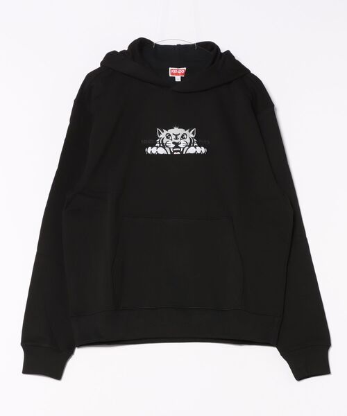 Kenzo フルーツステッカー コットン フーディー org.jpg