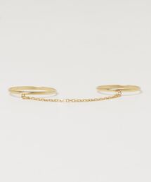 Vini（ヴィニ）の「【Vini SELECT】リンクフォルム ゴールドリング（リング）」