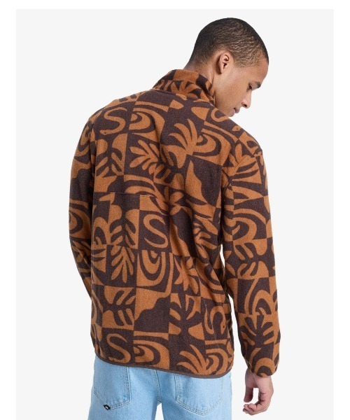 Quiksilver(クイックシルバー)の「NO DESTINATION HS /クイックシルバーフリース(スウェット・メンズ・ブラウン/ブラック・MEDIUM/LARGE/X-LARGE)」の12枚目の写真