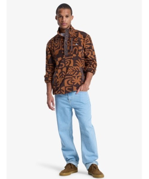 Quiksilver(クイックシルバー)の「NO DESTINATION HS /クイックシルバーフリース(スウェット・メンズ・ブラウン/ブラック・MEDIUM/LARGE/X-LARGE)」の16枚目の写真