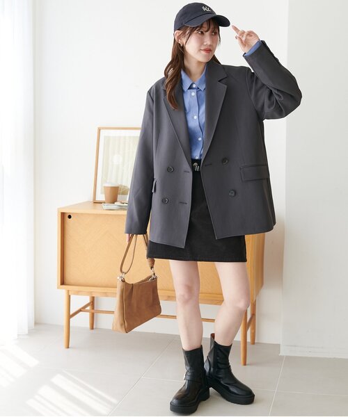 コーデュロイミニスカート（スカート）｜DISCOAT（ディスコート）の