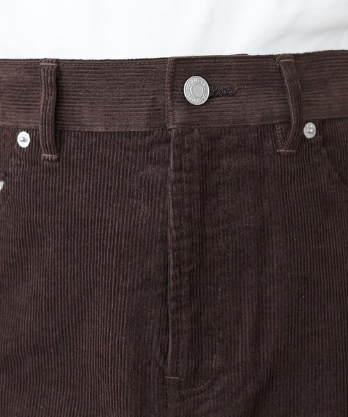 DISCOAT（ディスコート）の「コーデュロイミニスカート（スカート・レディース・ブラウン/チャコールグレー・FREE）」の7枚目の写真