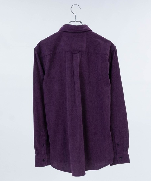 JOHN'S CLOSET（ジョンズクローゼット）の「【a】コーデュロイレギュラーシャツ（シャツ/ブラウス・メンズ・ブラウン/ワインレッド/ブラック・MEDIUM/LARGE）」の6枚目の写真