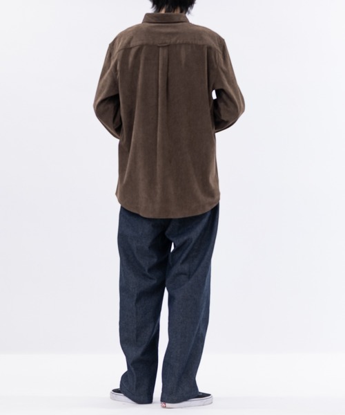 JOHN'S CLOSET（ジョンズクローゼット）の「【a】コーデュロイレギュラーシャツ（シャツ/ブラウス・メンズ・ブラウン/ワインレッド/ブラック・MEDIUM/LARGE）」の17枚目の写真