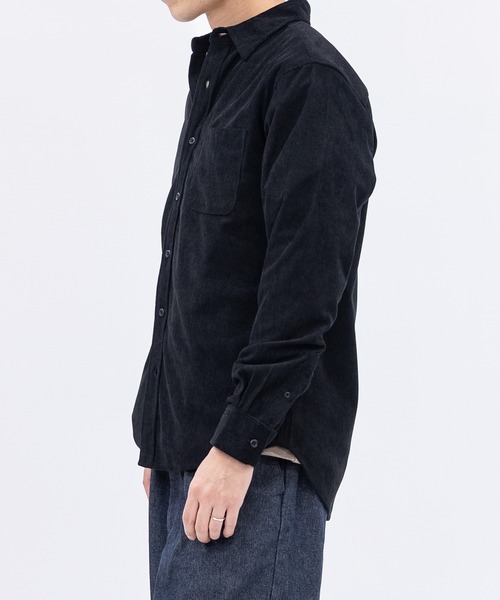 JOHN'S CLOSET（ジョンズクローゼット）の「【a】コーデュロイレギュラーシャツ（シャツ/ブラウス・メンズ・ブラウン/ワインレッド/ブラック・MEDIUM/LARGE）」の7枚目の写真
