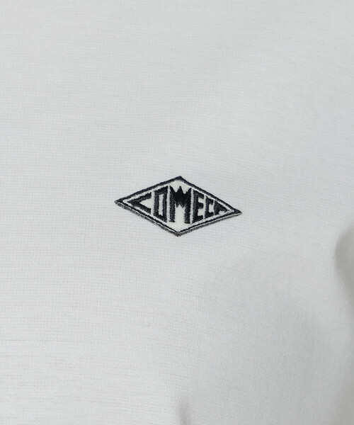 COMME CA（コムサ）の「スーピマコットンポンチ ワッペンTシャツ（Tシャツ/カットソー・レディース・ホワイト/ネイビー/トップグレー・11号/9号）」の20枚目の写真