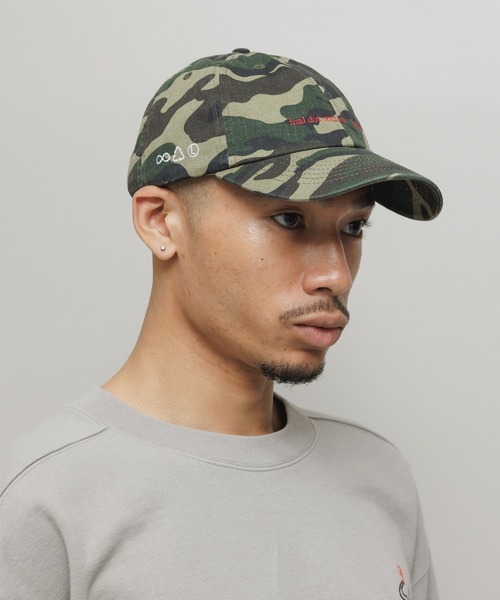 BAL（バル）の「COTTON 6-PANEL HAT（キャップ・メンズ・ウッドランド/ブラウン/チャコール/ブラック・FREE）」の4枚目の写真