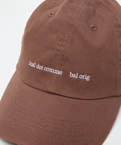 BAL（バル）の「COTTON 6-PANEL HAT（キャップ・メンズ・ウッドランド/ブラウン/チャコール/ブラック・FREE）」の13枚目の写真
