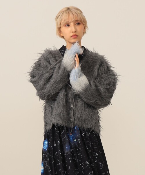 セール】CATモフモフ カーディガン（カーディガン/ボレロ）｜mmts