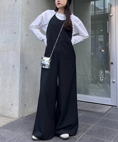 24aw 美品 FRAMeWORK ベアトップオールインワン 定価2.4 FRAMeWORK（フレームワーク）の「≪一部店舗+WEB限定追加≫ベア