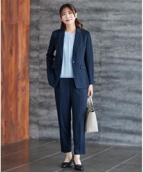 Reflect(リフレクト)の「【SS-4Lサイズ】匠センタープレスベーシックパンツ(その他パンツ・レディース・ダークグレー/ブラック/ネイビー・05/07/09/11/13/15 /17)」の5枚目の写真
