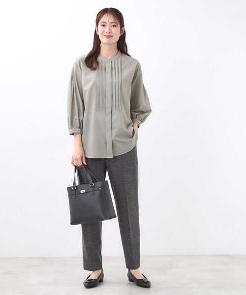 Reflect(リフレクト)の「【SS-4Lサイズ】匠センタープレスベーシックパンツ(その他パンツ・レディース・ダークグレー/ブラック/ネイビー・05/07/09/11/13/15 /17)」の7枚目の写真
