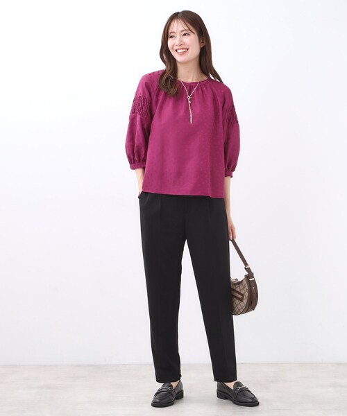 Reflect(リフレクト)の「【SS-4Lサイズ】匠センタープレスベーシックパンツ(その他パンツ・レディース・ダークグレー/ブラック/ネイビー・05/07/09/11/13/15 /17)」の11枚目の写真
