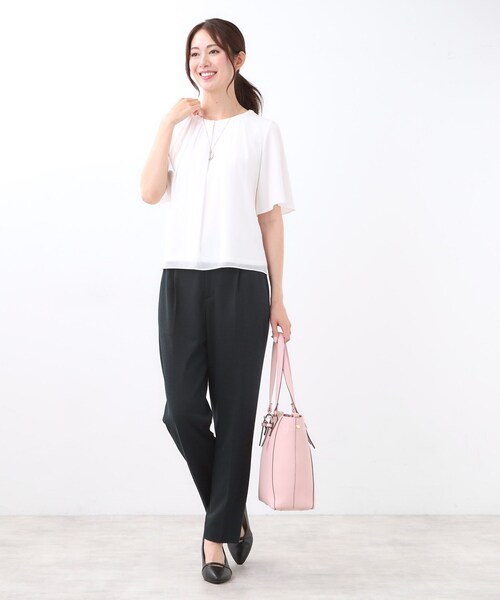 Reflect(リフレクト)の「【SS-4Lサイズ】匠センタープレスベーシックパンツ(その他パンツ・レディース・ダークグレー/ブラック/ネイビー・05/07/09/11/13/15 /17)」の14枚目の写真