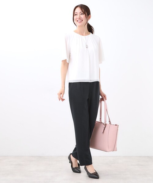 Reflect(リフレクト)の「【SS-4Lサイズ】匠センタープレスベーシックパンツ(その他パンツ・レディース・ダークグレー/ブラック/ネイビー・05/07/09/11/13/15 /17)」の15枚目の写真