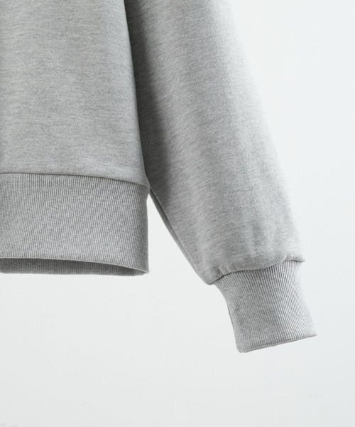 LUENNA（ルエナ）の「【LUENNA】Heavyweight Crewneck Sweatshirt / ヘビーウェイトクルーネックスウェット（スウェット・メンズ・グレー/ブラック/ブルーグレー・S/M/L）」の10枚目の写真