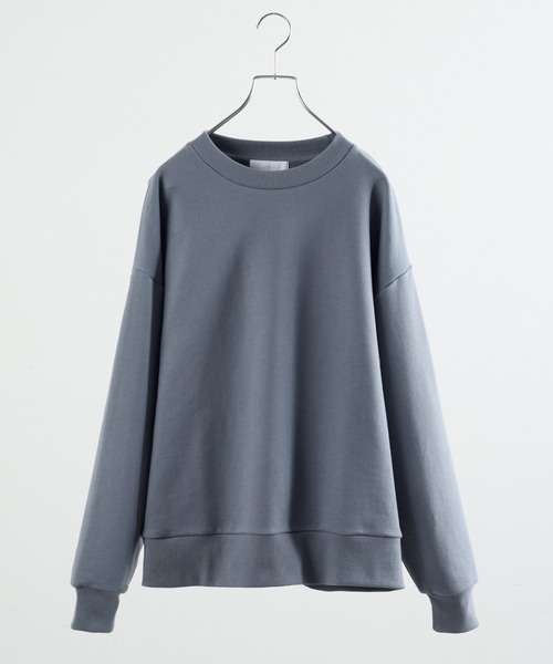 LUENNA（ルエナ）の「【LUENNA】Heavyweight Crewneck Sweatshirt / ヘビーウェイトクルーネックスウェット（スウェット・メンズ・グレー/ブラック/ブルーグレー・S/M/L）」の16枚目の写真