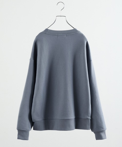 LUENNA（ルエナ）の「【LUENNA】Heavyweight Crewneck Sweatshirt / ヘビーウェイトクルーネックスウェット（スウェット・メンズ・グレー/ブラック/ブルーグレー・S/M/L）」の17枚目の写真