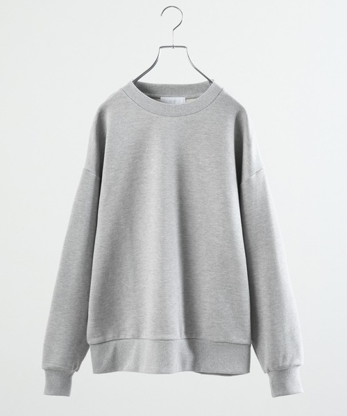 LUENNA（ルエナ）の「【LUENNA】Heavyweight Crewneck Sweatshirt / ヘビーウェイトクルーネックスウェット（スウェット・メンズ・グレー/ブラック/ブルーグレー・S/M/L）」の7枚目の写真