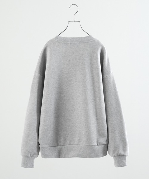 LUENNA（ルエナ）の「【LUENNA】Heavyweight Crewneck Sweatshirt / ヘビーウェイトクルーネックスウェット（スウェット・メンズ・グレー/ブラック/ブルーグレー・S/M/L）」の8枚目の写真