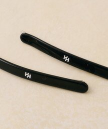 Kastane | 【新色追加/fiw.】ロングロゴピンセット(ヘアピン)