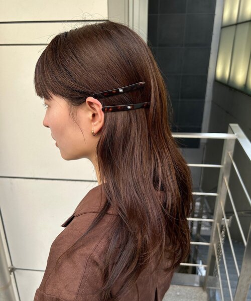 Kastane（カスタネ）の「【新色追加/fiw.】ロングロゴピンセット（ヘアピン・レディース・ブラウン/バーガンディー/ブラック・FREE）」の21枚目の写真