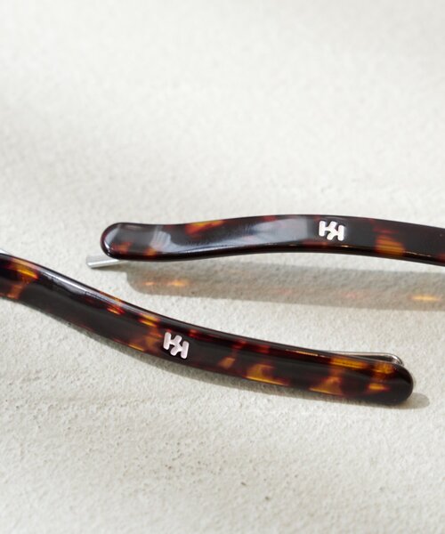 Kastane（カスタネ）の「【新色追加/fiw.】ロングロゴピンセット（ヘアピン・レディース・ブラウン/バーガンディー/ブラック・FREE）」の3枚目の写真