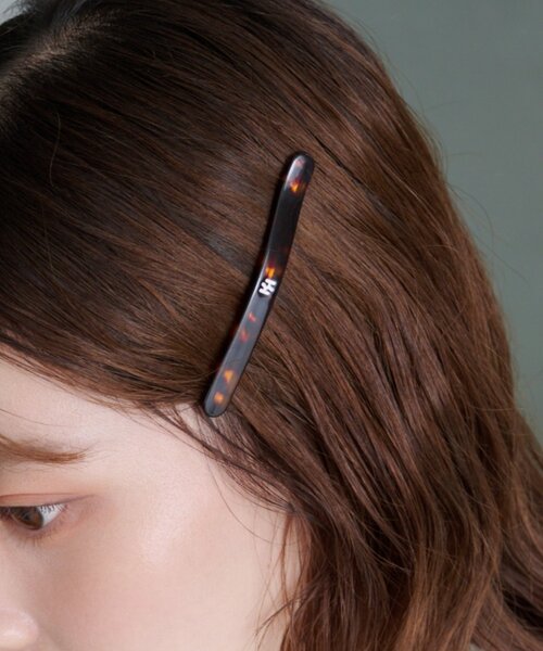 Kastane（カスタネ）の「【新色追加/fiw.】ロングロゴピンセット（ヘアピン・レディース・ブラウン/バーガンディー/ブラック・FREE）」の5枚目の写真