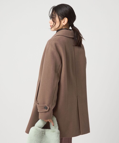 size SHORT/TALLあり］SENTDALE WOOL ミドル コート（ステンカラー