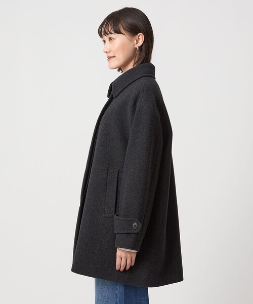 size SHORT/TALLあり］SENTDALE WOOL ミドル コート（ステンカラー