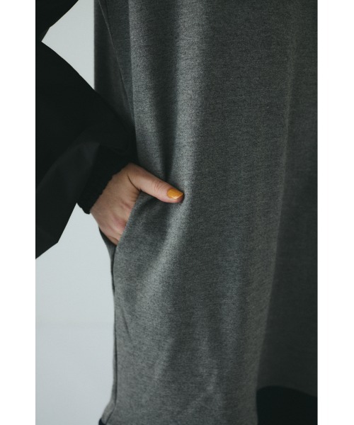 HeRIN.CYE(ヘリンドットサイ)の「Shirring balloon sleeves dress シャーリングバルーンスリーブドレス(ワンピース・レディース・イエロー系その他/ブラック/グレー系その他・FREE)」の5枚目の写真