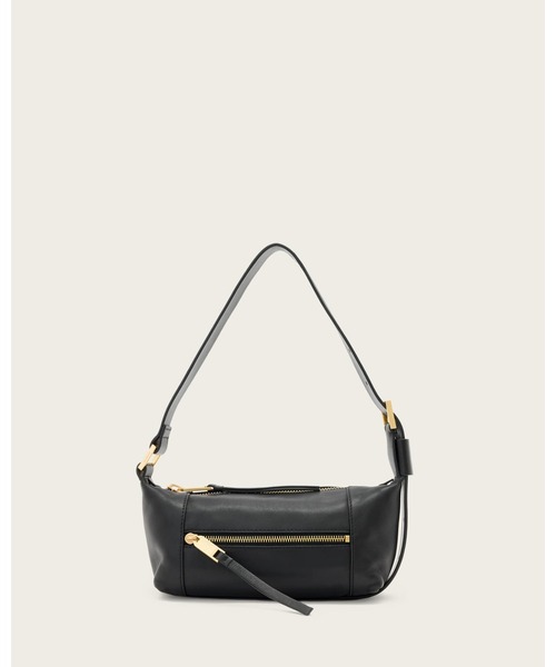 ALLSAINTS(オールセインツ)の「VEGA LEATHER MINI BAG | VEGA レザー ミニ バッグ(ショルダーバッグ・レディース・ブラック・ONE SIZE)」の1枚目の写真