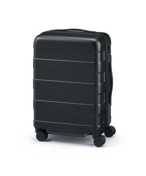 無印良品 バーを自由に調節できる ハード キャリケース 36L ブラック　黒 バーを自由に調節できる ハードキャリーケース（36L）（スーツ