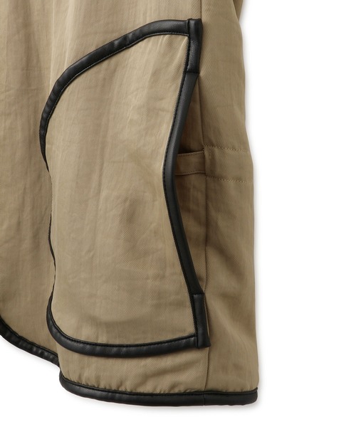 ADAM ET ROPE'(アダムエロペ)の「【WEB限定】リバーシブルボアブルゾン(ブルゾン・レディース・ブラック/ベージュ系その他・FREE)」の20枚目の写真