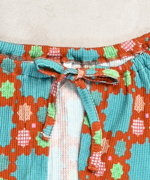 MARKEY'S（マーキーズ）の「総柄ワッフルボリュームスリーブボレロ/おとな（カーディガン/ボレロ・レディース・ホワイト系その他/ブラウン系その他・160cm）」の9枚目の写真