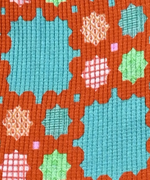 MARKEY'S（マーキーズ）の「総柄ワッフルボリュームスリーブボレロ/おとな（カーディガン/ボレロ・レディース・ホワイト系その他/ブラウン系その他・160cm）」の12枚目の写真