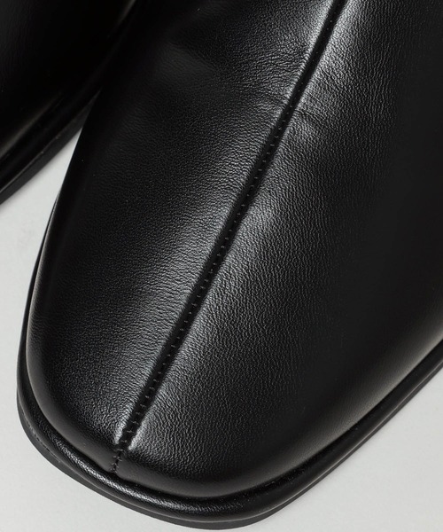 A part by（アパートバイ）の「フラットショートブーツ（ブーツ・レディース・ブラック/ブラウン・MEDIUM/LARGE）」の15枚目の写真